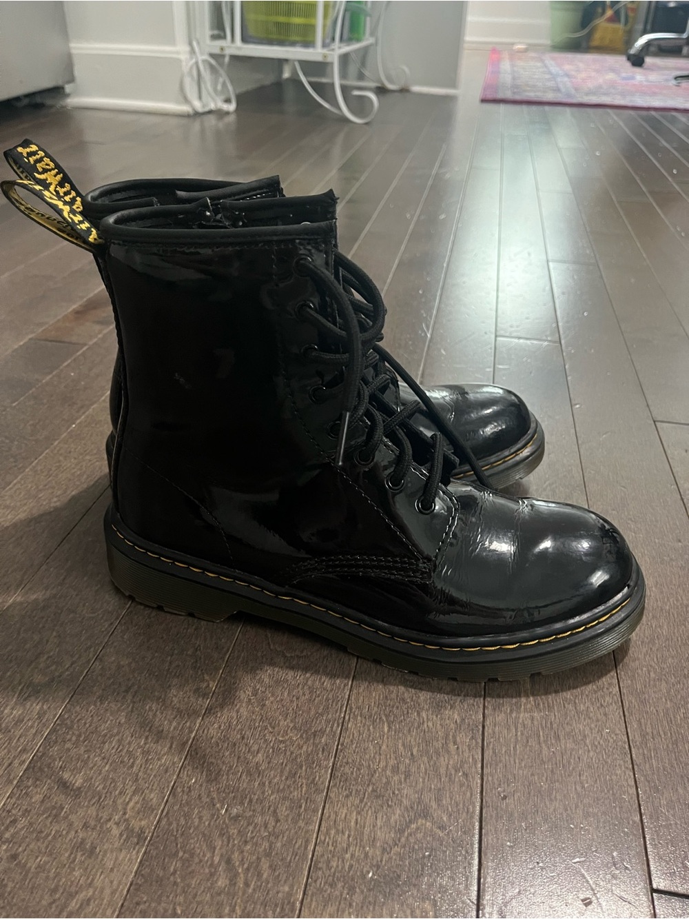 Doc Martens 1460 Combat Boot- Kids’ - Picture 4 of 7